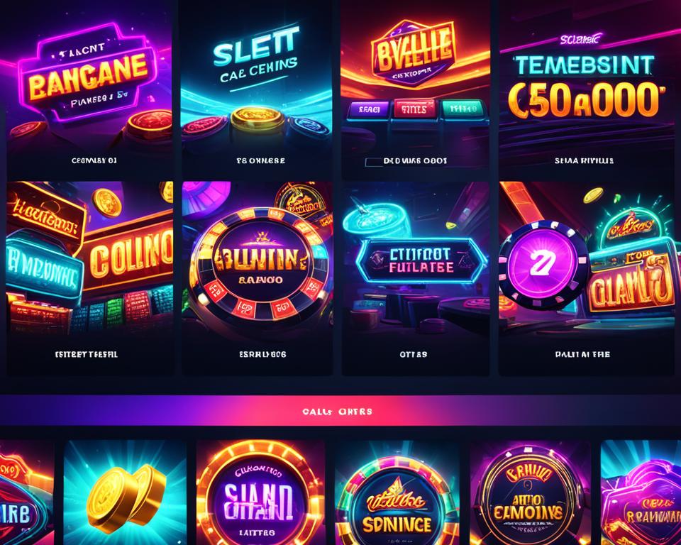 how to start an online casino - logotypes